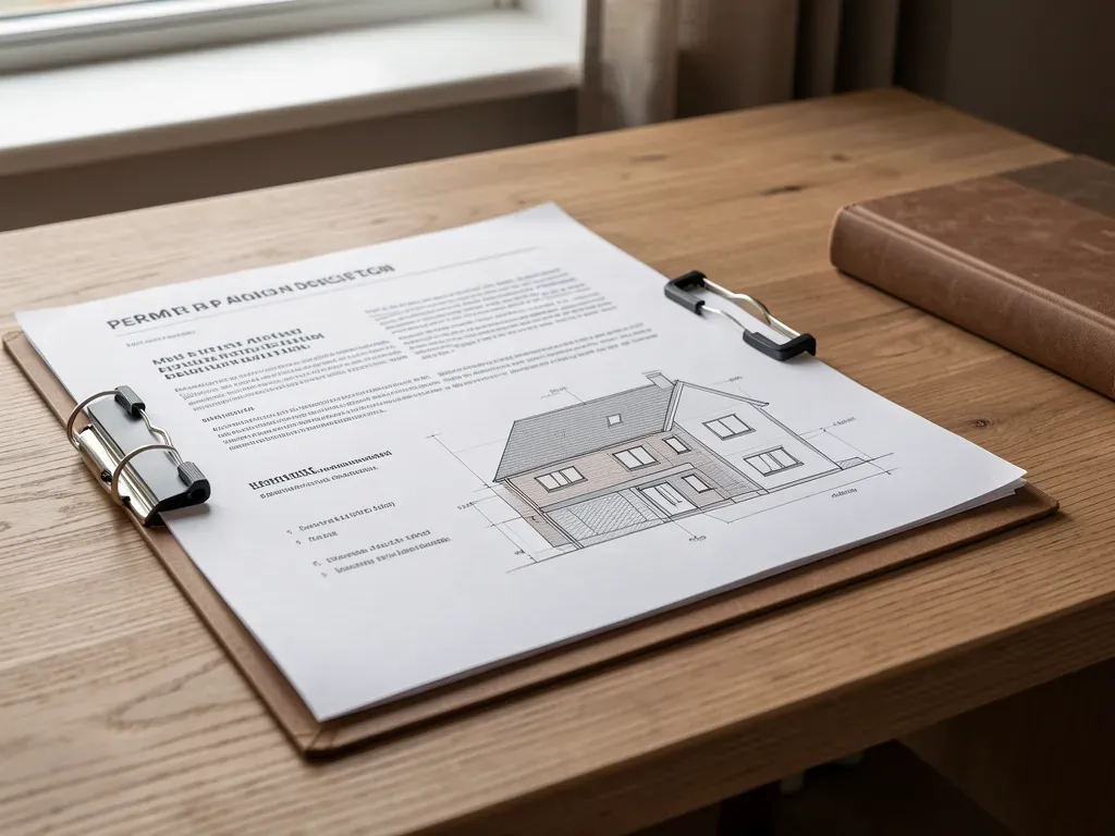 Omgevingsvergunningstukken klaar voor indiening bij de gemeente